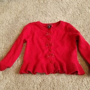 18 mo sweet lil red sweater for any occasion